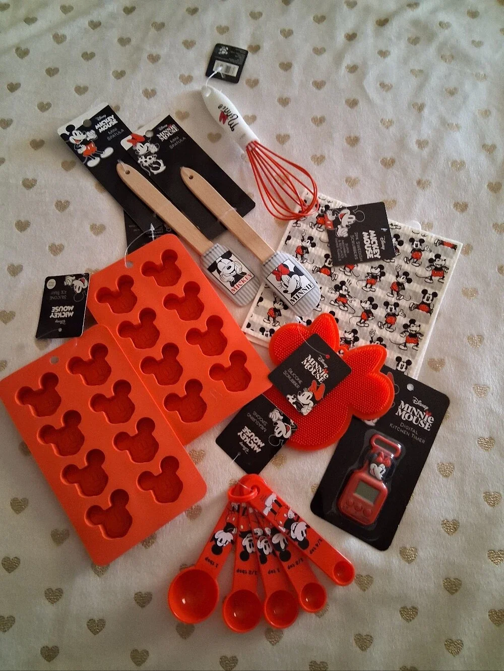 *NWT* Disney Mickey & Minnie Mouse Kitchen Accessories Set